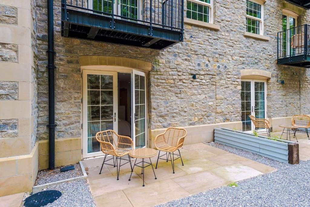 Ferienwohnung Rock Mill Stony Middleton Exterior foto