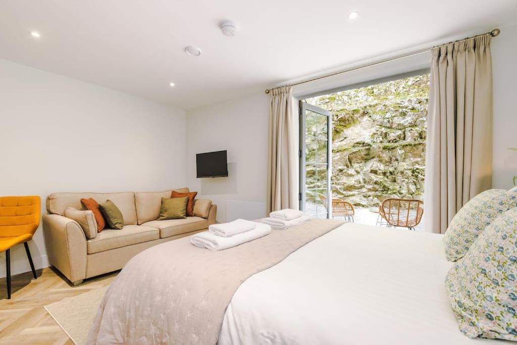Ferienwohnung Rock Mill Stony Middleton Exterior foto