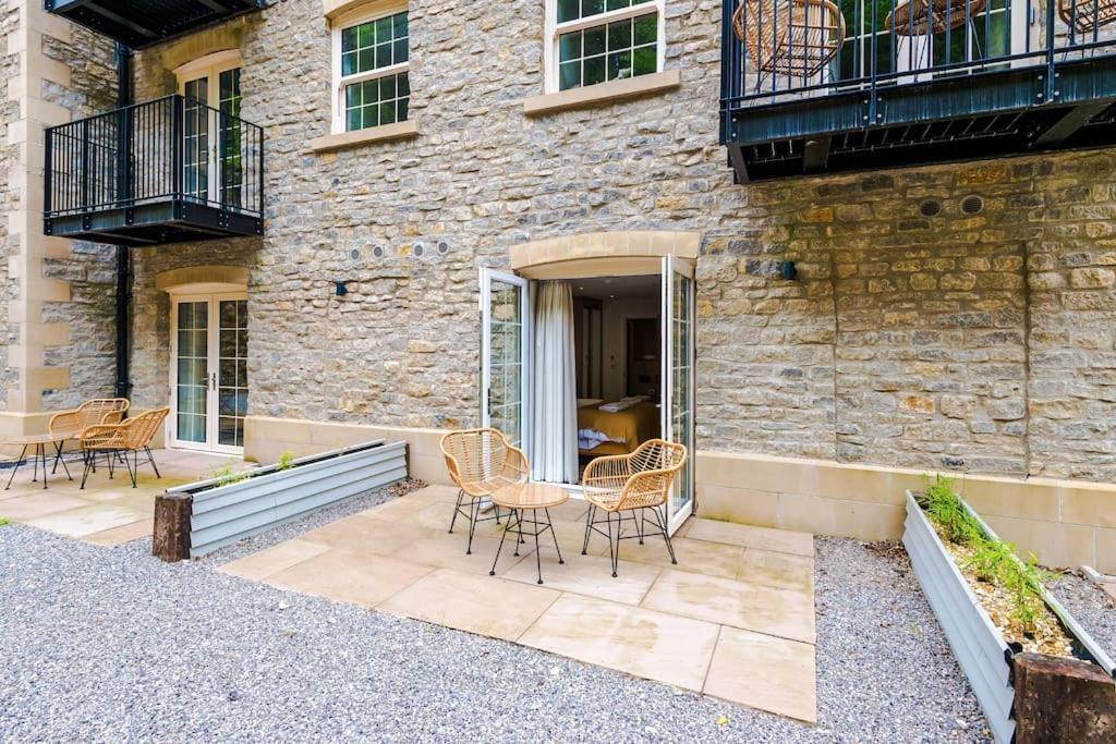 Ferienwohnung Rock Mill Stony Middleton Exterior foto